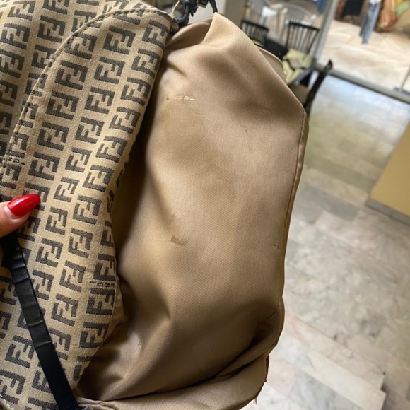 Authentic Fendi Zucca monogram baguette - Picture 12 of 13